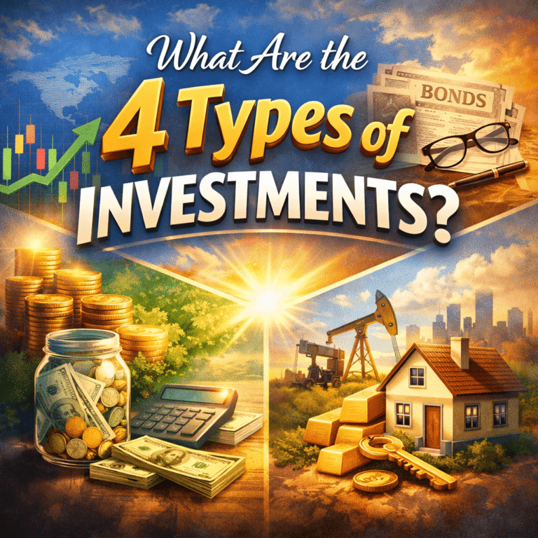 What Are the 4 Types of Investments?