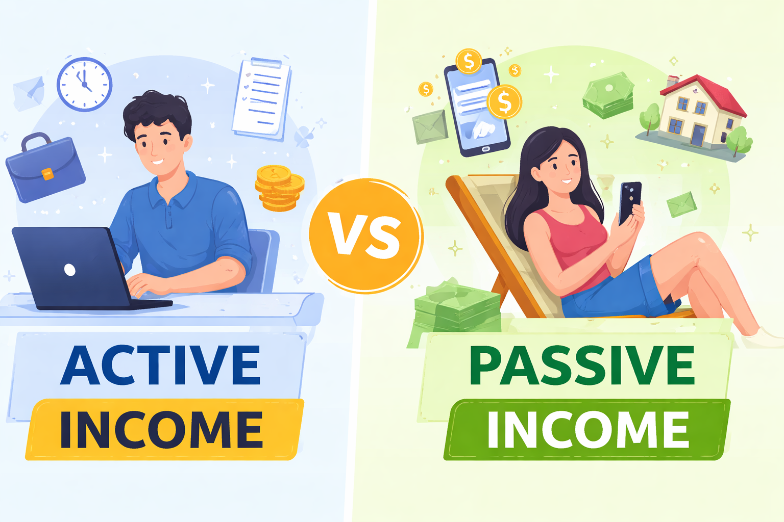 Active vs Passive Income